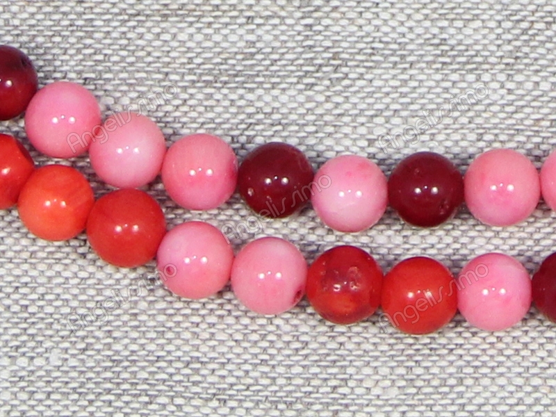 Купить Бусы из красного и розового коралла от Nur. Nur: Коралл ...